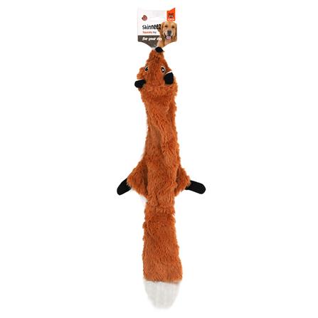 ของเล่นสำหรับสุนัข FOFOS ตุ๊กตาขนสุนัขจิ้งจอกมีเสียง_2