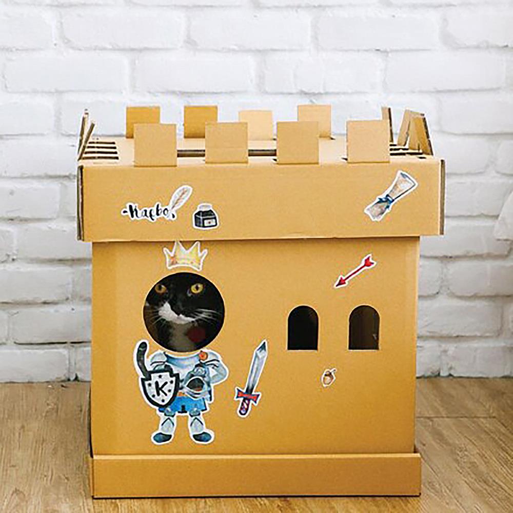 กล่องบ้านแมว KAFBO CUBE KNIGHT