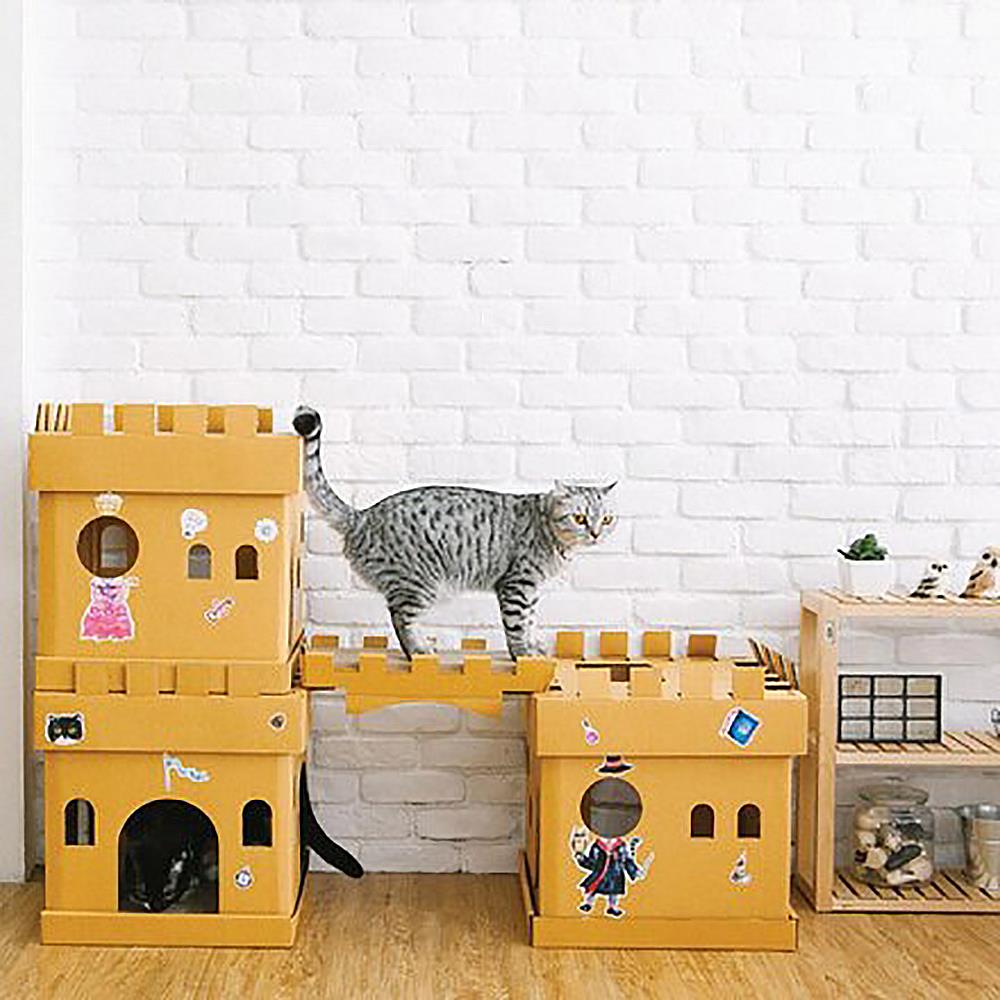 กล่องบ้านแมว KAFBO CUBE KNIGHT