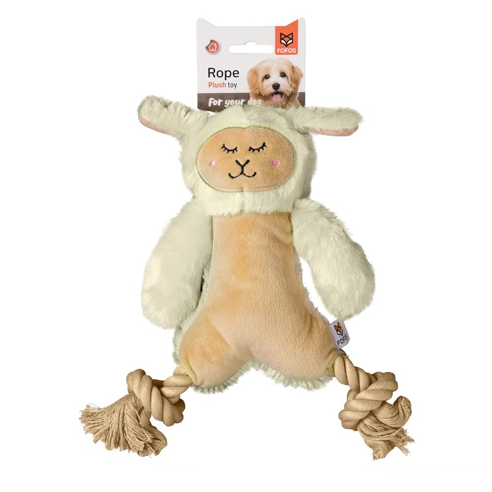 ของเล่นสุนัข FOFOS ROPELEG PLUSH SHEEP
