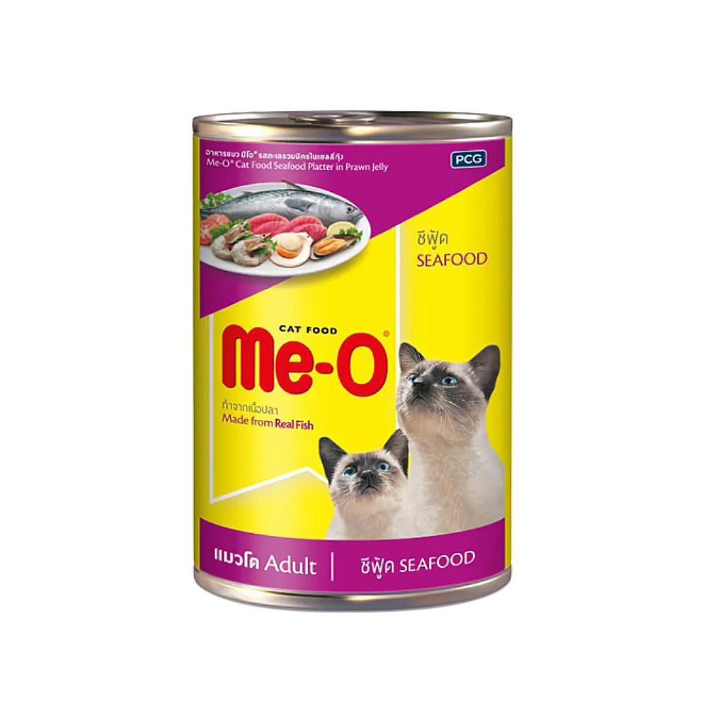 อาหารเปียกแมว MEO รสซีฟู้ด 400 ก.