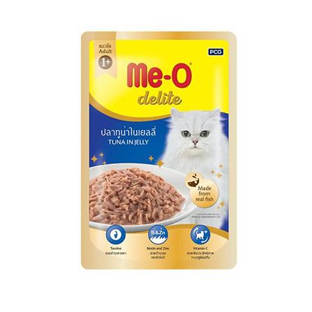 อาหารเปียกแมว MEO DELITE รสปลาทูน่าในเจลลี่ 70 ก._0