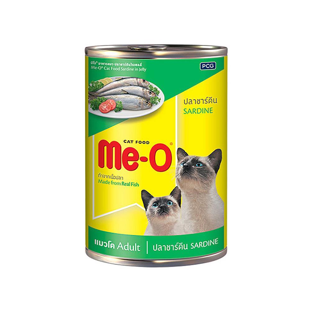 อาหารเปียกแมว MEO รสปลาซาดีน 400 ก.