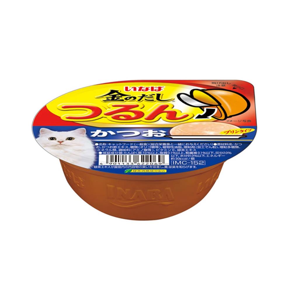 อาหารเปียกแมว INABA CUP PUDDING (SKIPJACK TUNA) 65 ก.