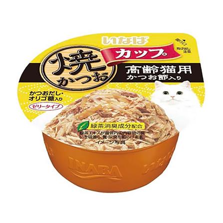 อาหารเปียกแมว INABA CUP GRAVY TUNA WITH KATSUOBUSHI 80 ก._0