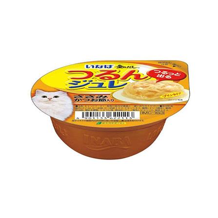 อาหารเปียกแมว INABA รสเนื้อสันในไก่และปลาโอสไลซ์ในเยลลี่ 65 ก._0