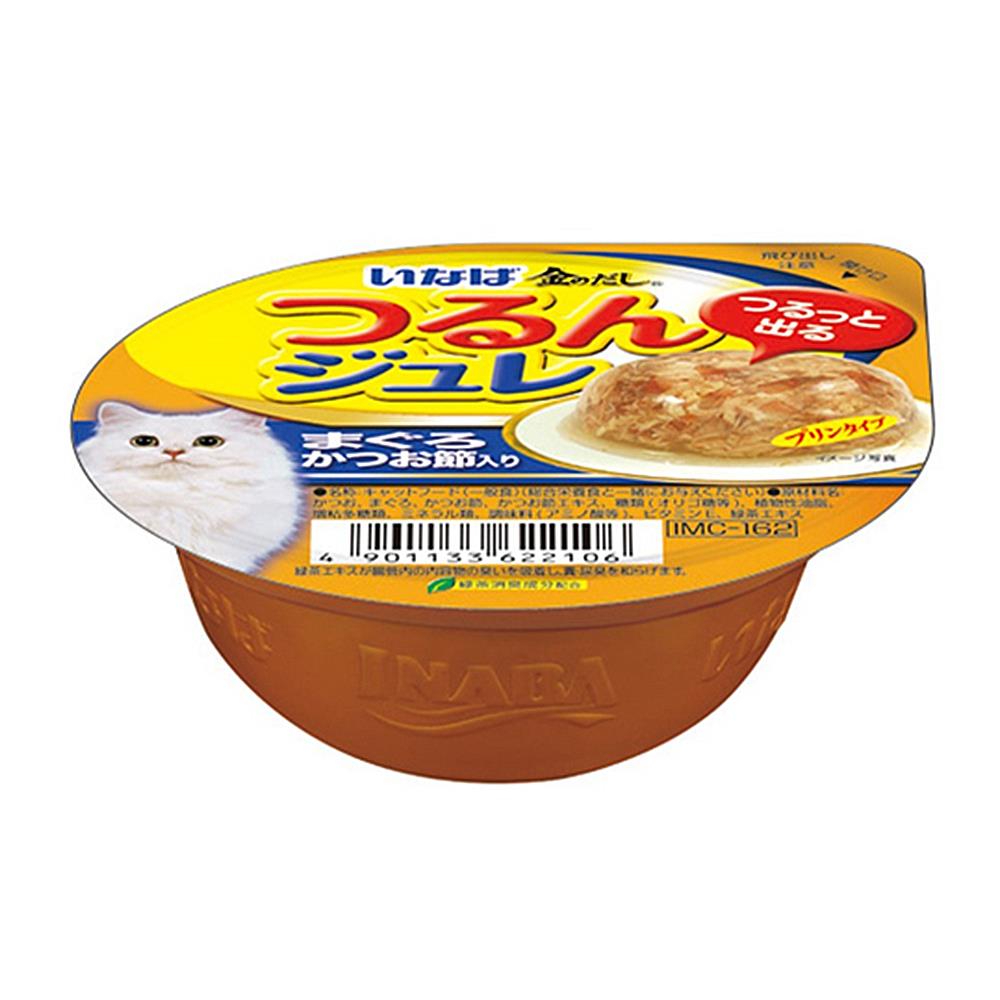 อาหารเปียกแมว INABA CUP PUDDING (TUNA & KATSUO) 65 ก.