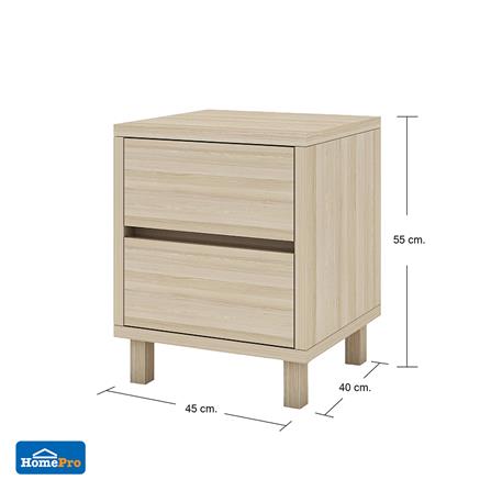 ตู้ลิ้นชัก 2 ลิ้นชัก FURDINI HARU สี PINE OAK_7