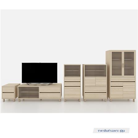 ตู้สูง FURDINI HARU 90 ซม. สี PINE OAK_3