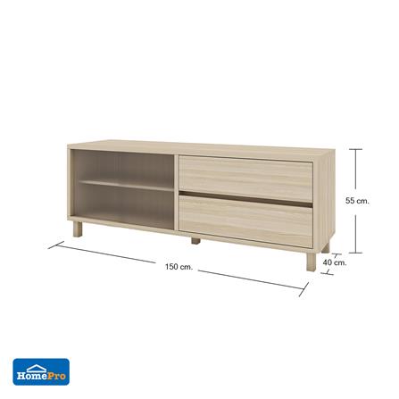 ตู้วางทีวี FURDINI HARU 150 ซม. สี PINE OAK_7