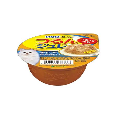 อาหารเปียกแมว INABA รสทูน่าและเนื้อสันในไก่ในเยลลี่ 65 ก.