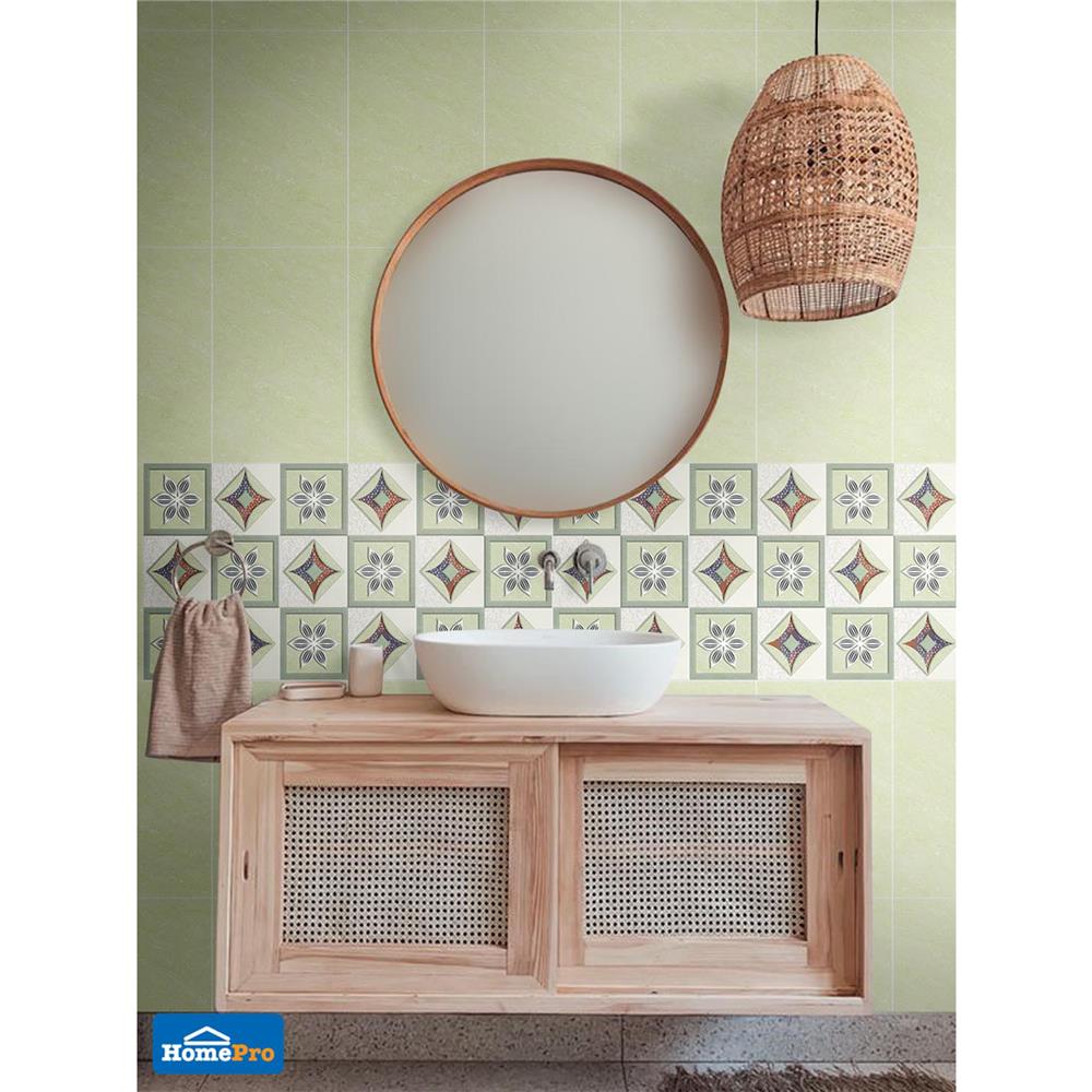 กระเบื้องผนัง 25x40 ซม. TARA พิโอนี่ มัลติคัลเลอร์