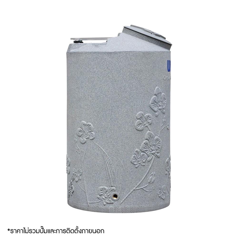ถังเก็บน้ำ WAVE ORCHID SELECTED TANK 500 ลิตร สีเทาดำ