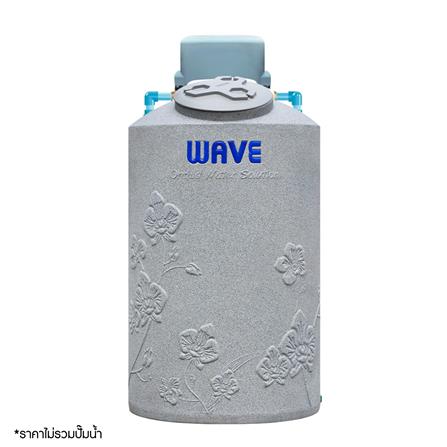 ถังเก็บน้ำ WAVE ORCHID SELECTED TANK 1000 ลิตร สีเทาดำ_0