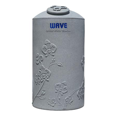 ถังเก็บน้ำ WAVE ORCHID SELECTED TANK 1000 ลิตร สีเทาดำ_1