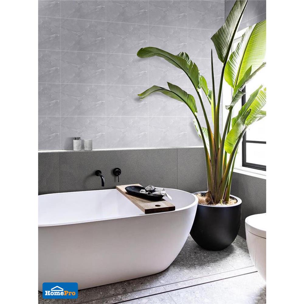 กระเบื้องผนัง 25x40 ซม. TARA ดานัส เกรย์