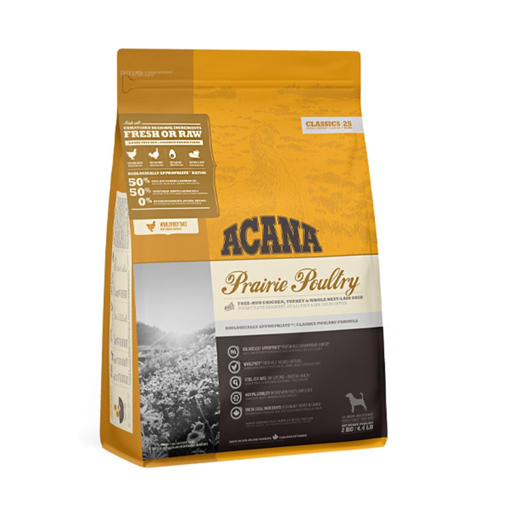 อาหารสุนัข ACANA PRAIRIE POULTRY DOG  2 กก.