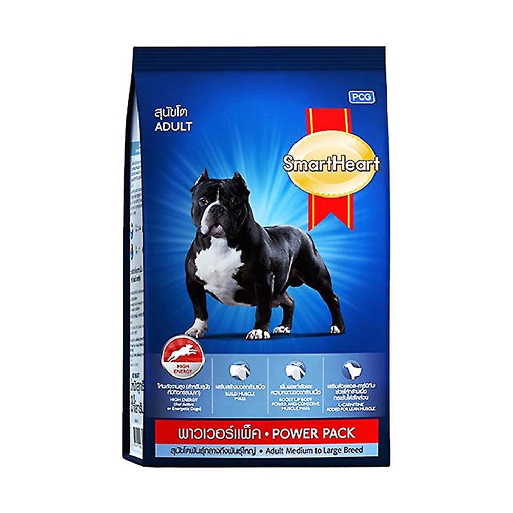 อาหารสุนัข SMARTHEART ADULT POWER PACK 3 กก.