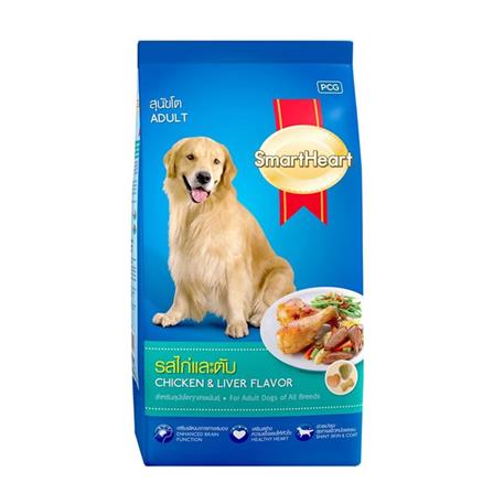 อาหารสุนัข SMART HEART ADULT CHICKEN & LIVER 1.5 กก_0