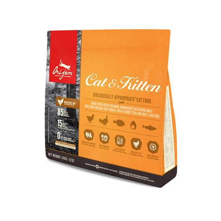 อาหารแมว ORIJEN CAT&KITTEN 340 กรัม_0
