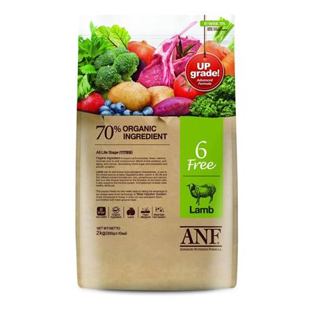 อาหารสุนัข ANF ORGANIC 6 FREE LAMB 2 กก._0