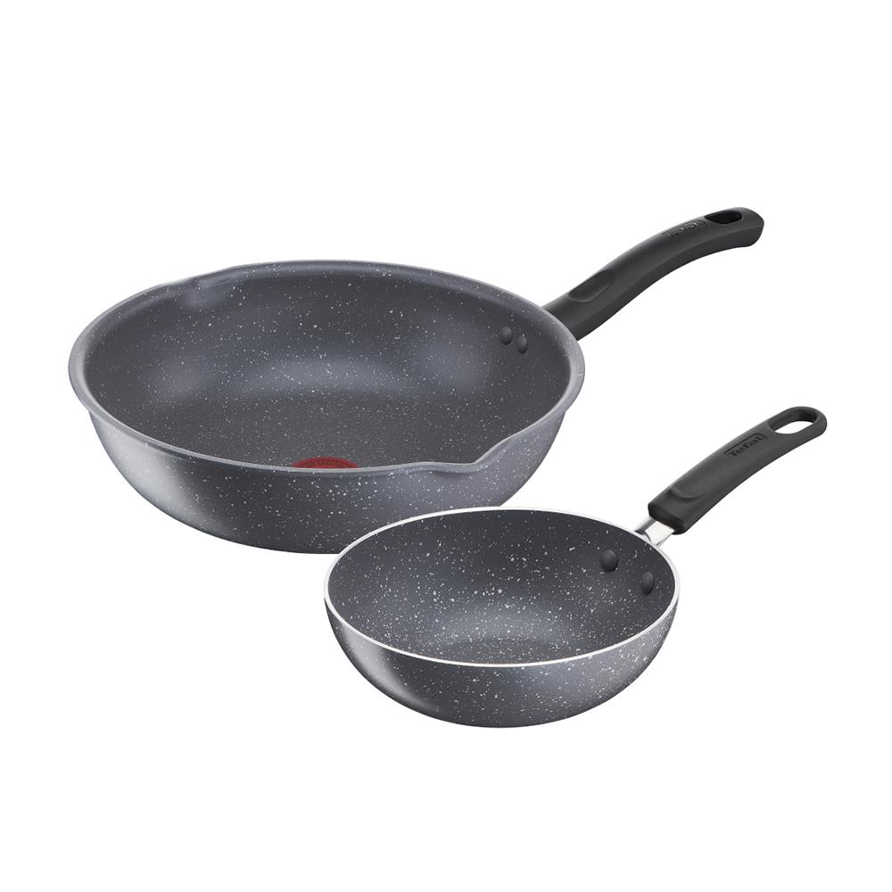 ชุดกระทะลึก 26 ซม. และ 16 ซม. TEFAL COOK HEALTHY IH