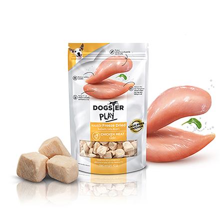 ขนมสุนัข DOGSTER PLAY CHICKEN MEAT 40 ก.