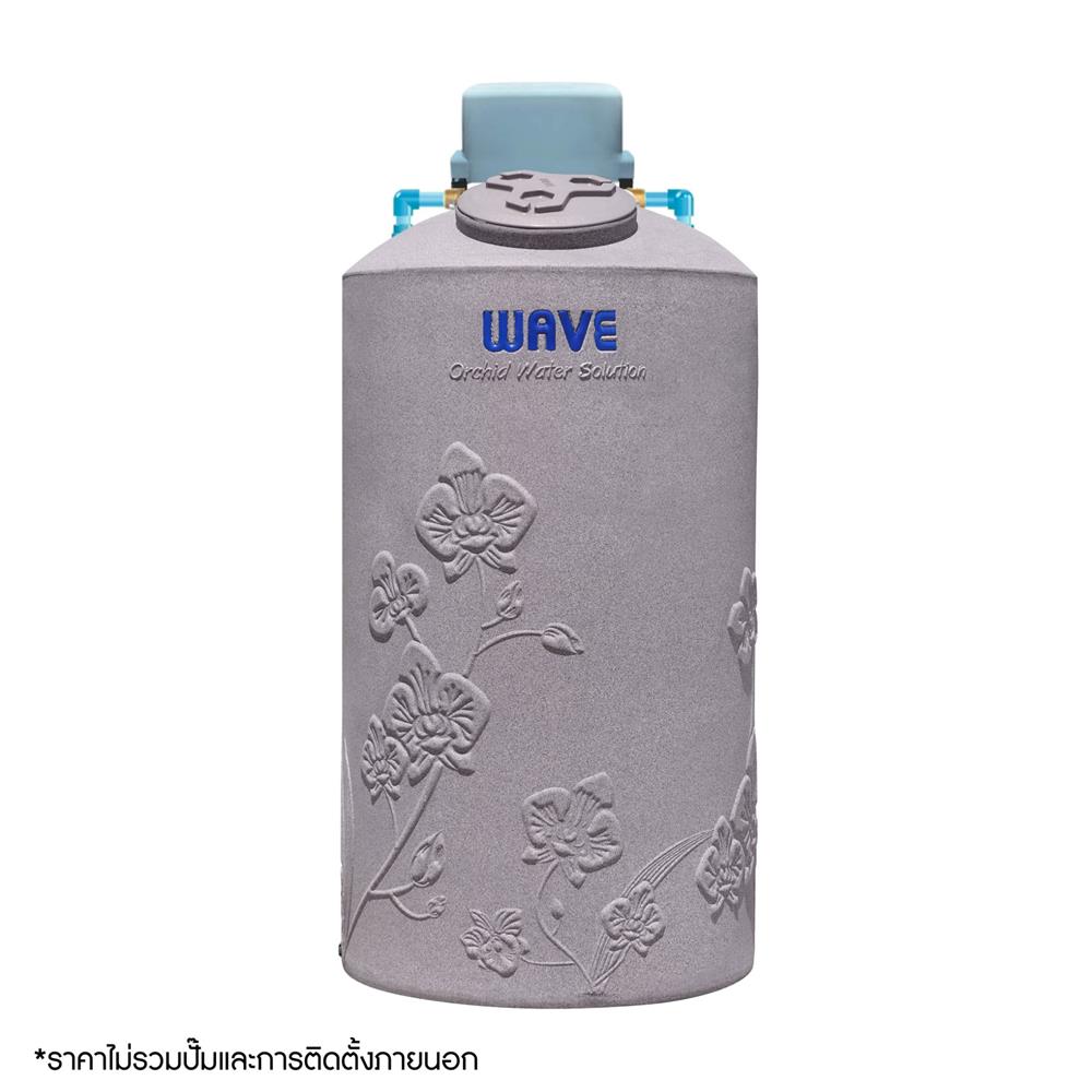ถังเก็บน้ำ WAVE ORCHID SELECTED TANK 1000 ลิตร สีเทาแดง