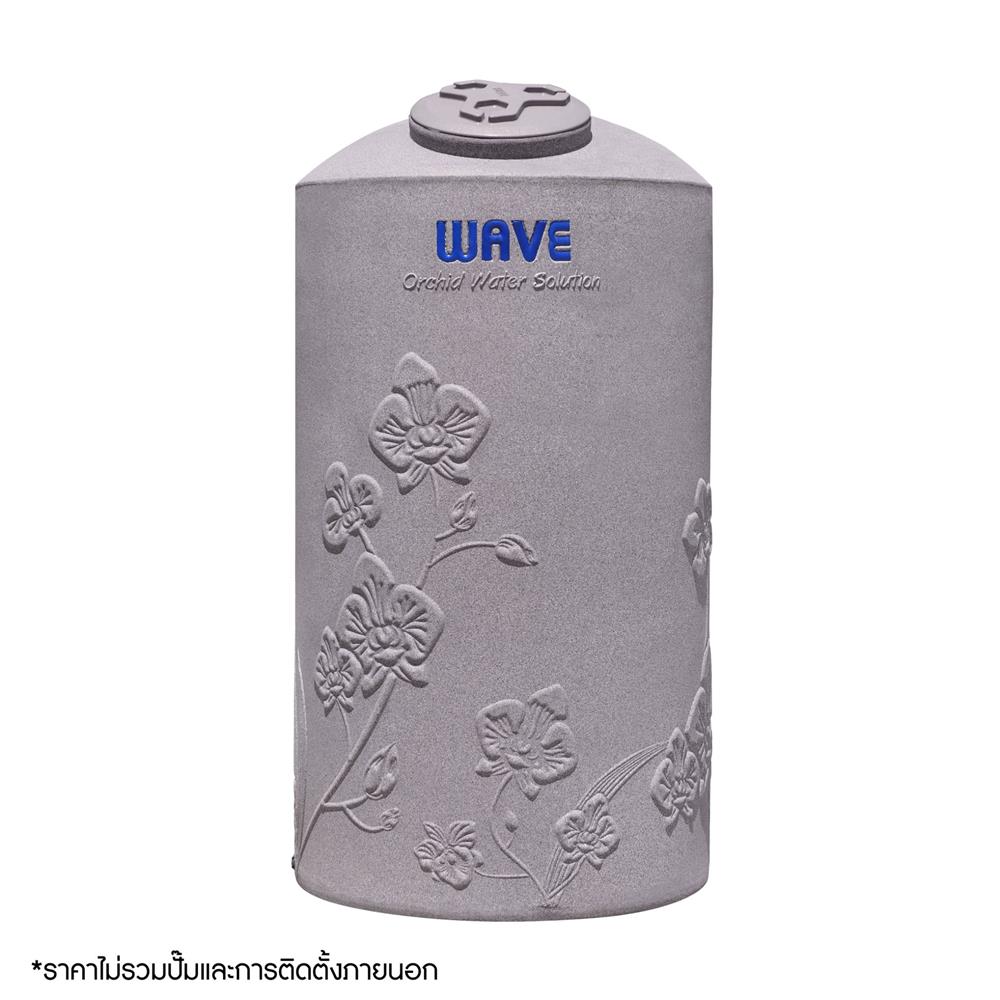 ถังเก็บน้ำ WAVE ORCHID SELECTED TANK 1000 ลิตร สีเทาแดง