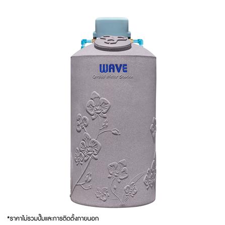 ถังเก็บน้ำ WAVE ORCHID SELECTED TANK 1000 ลิตร สีเทาแดง