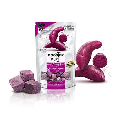 ขนมสุนัข DOGSTER PLAY SWEET POTATO 40 ก.