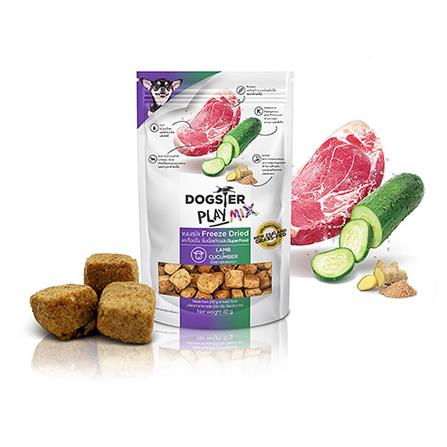ขนมสุนัข DOGSTERPLAY MIX LAMB CUCUMBER 40 ก.