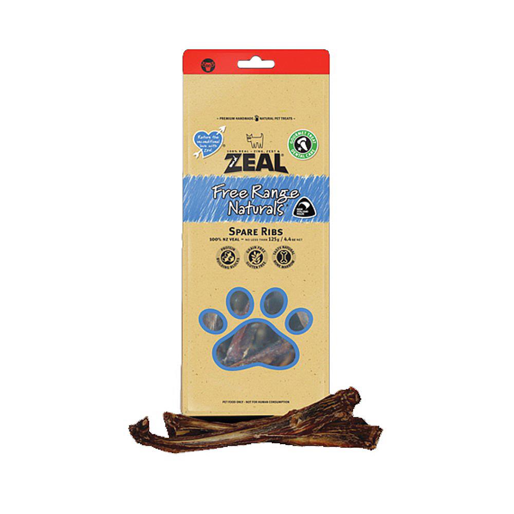 ขนมสุนัข ZEAL รสซี่โครงลูกวัวนิวซีแลนด์ 125 ก.