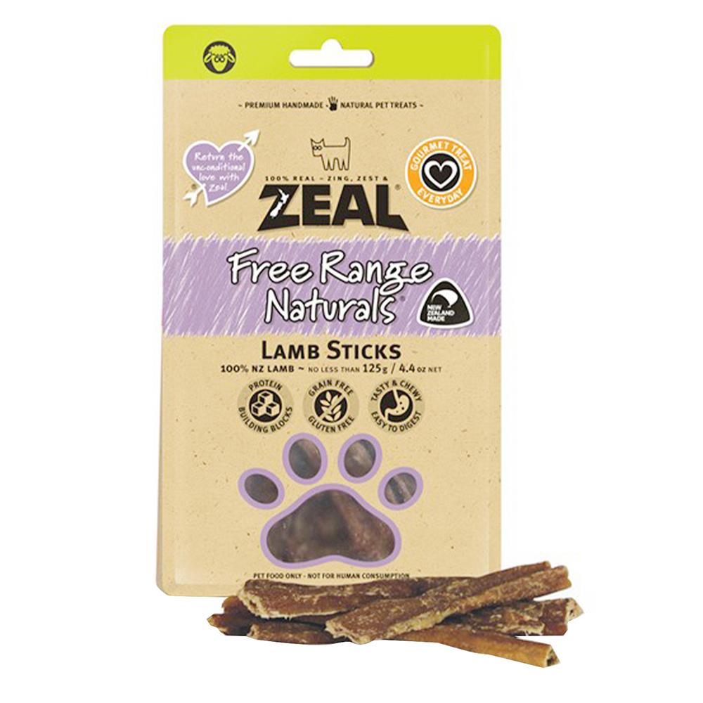 ขนมสุนัข ZEAL รสเนื้อแกะนิวซีแลนด์ 125 ก.