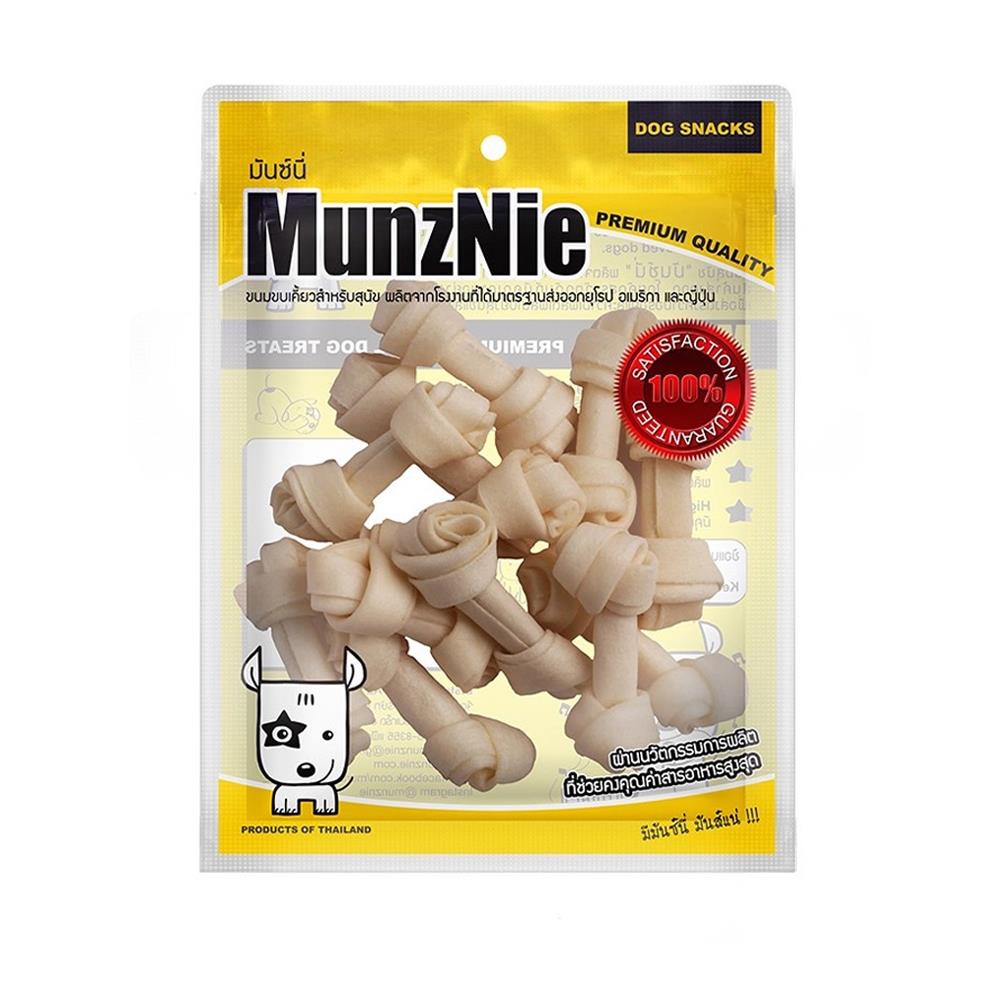 ขนมสุนัข MUNZNIE BONE MILKY 2.5 นิ้ว 12 ชิ้น