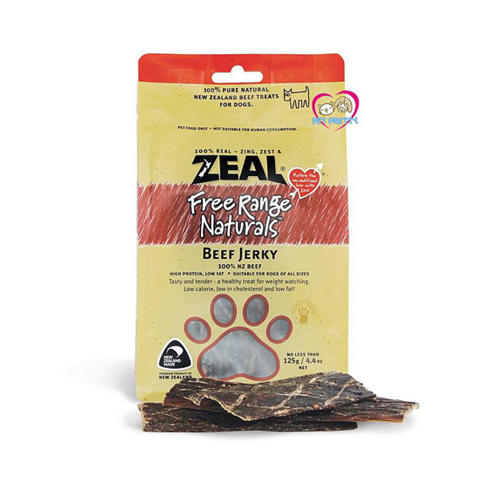 ขนมสุนัข ZEAL รสเนื้อวัวนิวซีแลนด์ 125 ก.