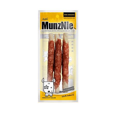 ขนมสุนัข MUNZNIE MINI เนื้อพันครันชี่ 5 นิ้ว 3 ชิ้น