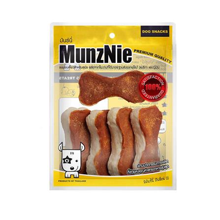 ขนมสุนัข MUNZNIE CRUNCHY BONE CHICKEN 5 ชิ้น_0