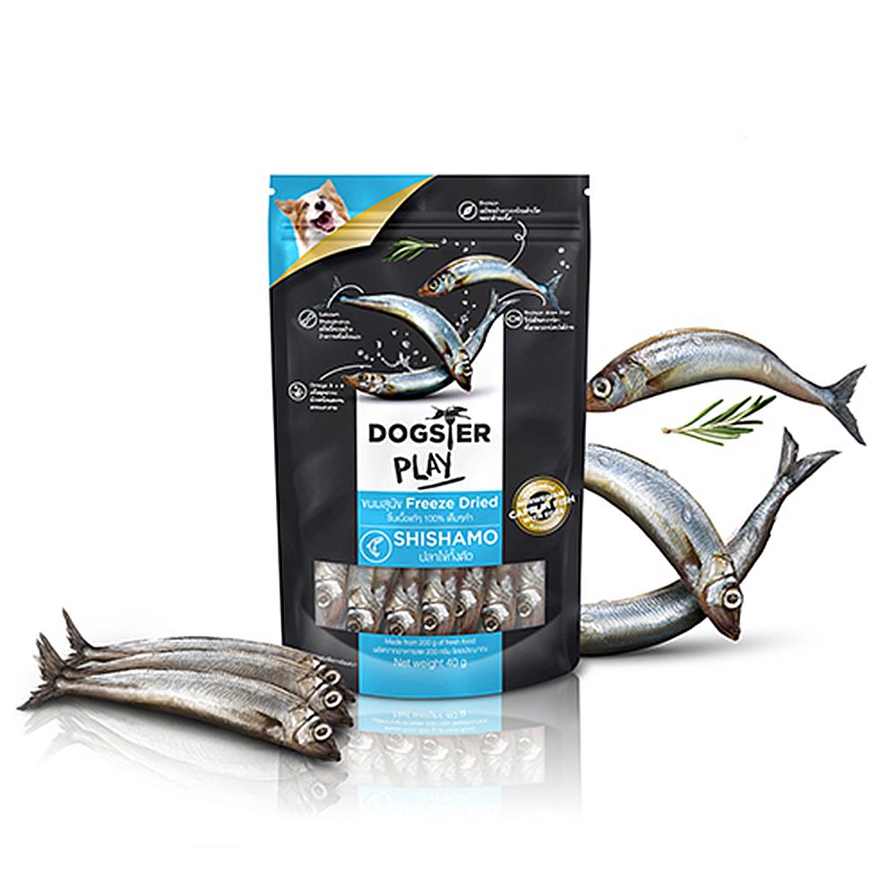 ขนมสุนัข DOGSTER PLAY BLACK SHISHAMO 40 ก.