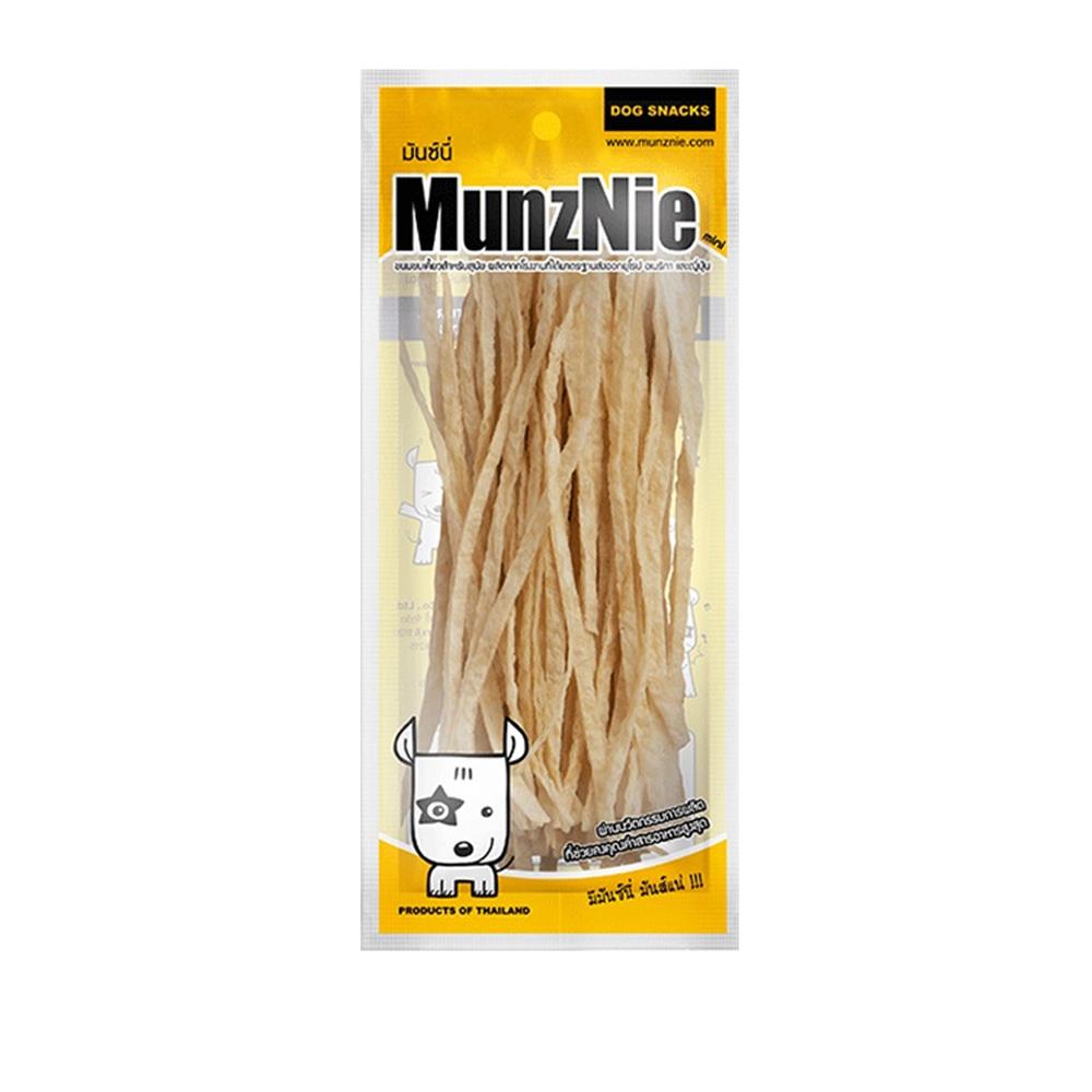 ขนมสุนัข MUNZNIE MINI FISH STRIP ORIGNIAL 30 ก.