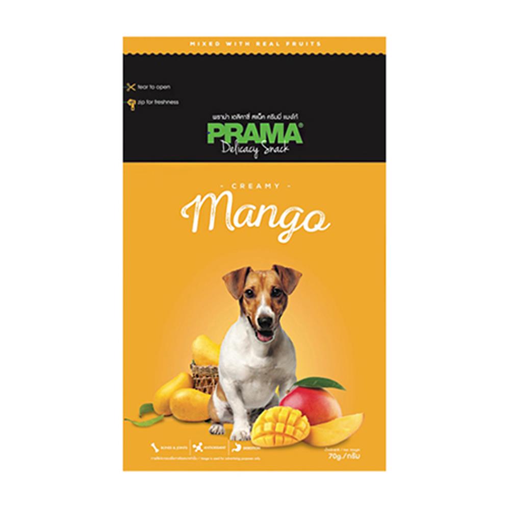 ขนมสุนัข PRAMA DELICACY MANGO 70 ก.