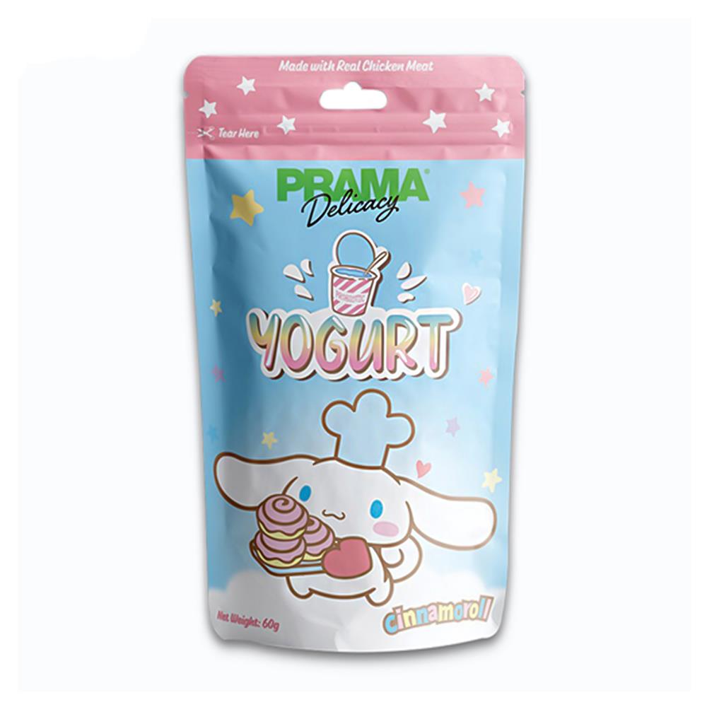 ขนมสุนัข PRAMA DELICACY YOGURT 60 ก.