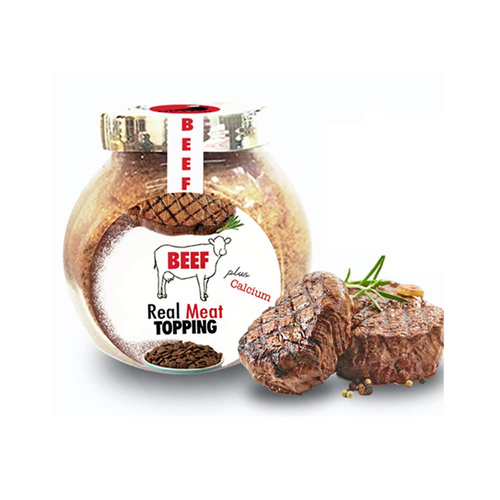 ผงโรยอาหารสุนัข BAKENBONE PURE BEEF 270 ก.