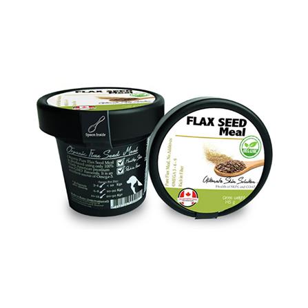 ผงโรยอาหารสุนัข BAKENBONE FLAXSEED MEAL (ORGANIC) 145 ก.