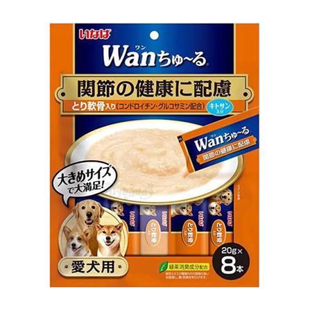 ขนมสุนัข INABA WAN CHURU-CHIC & CARTILAGE แพ็ก 8 ชิ้น