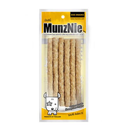 ขนมสุนัข MUNZNIE MINI มันชี่โรล รสนม 5 นิ้ว 6 ชิ้น