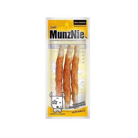 ขนมสุนัข MUNZNIE MINI ไก่พันครันชี่ 5 นิ้ว 3 ชิ้น