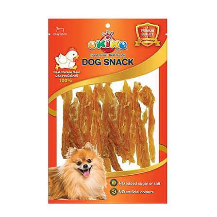 ขนมสุนัข OKIKO สันในไก่นิ่มสไลซ์ 400 ก._0