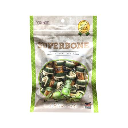 ขนมสุนัข DOGAHOLIC SUPER BONE WITH OLIVE OIL_0