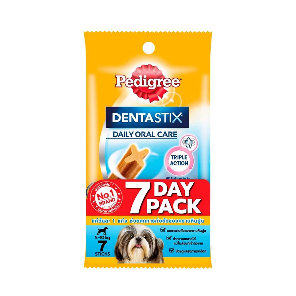ขนมขัดฟันสุนัข PEDIGREE DENTA STIX พันธุ์เล็ก 110 ก.